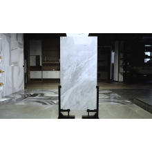 Super white carrara matt finish ceramic bathroom floor tiles 60x60